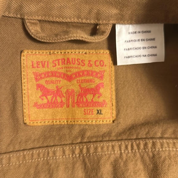 Levi’s chestnut brown trucker jacket - Picture 4 of 5